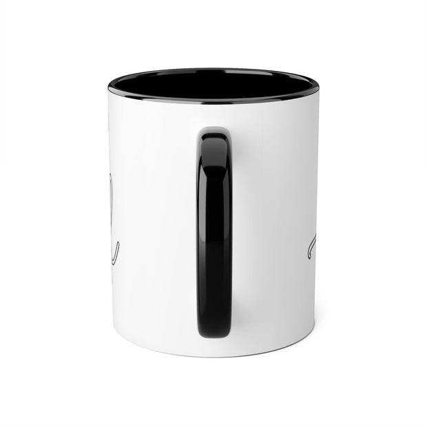 Breast Cancer Support Accent Mugs, 11oz