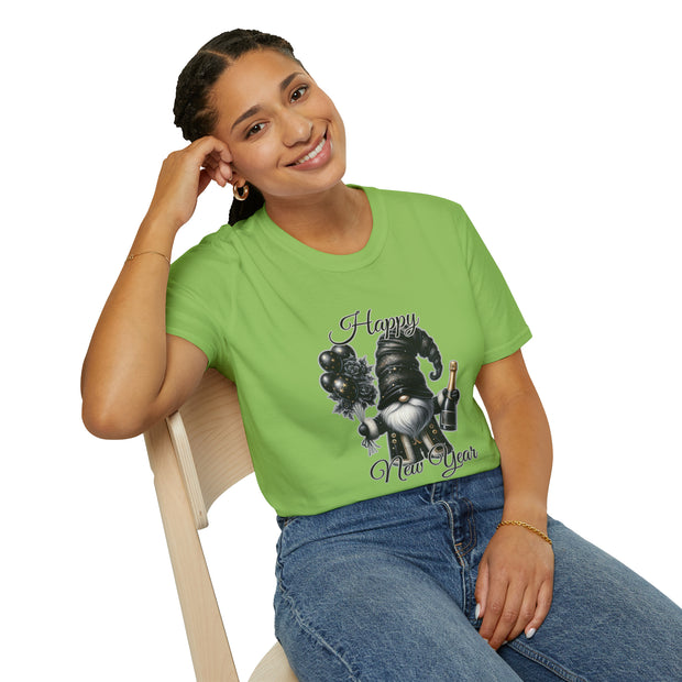 Gnome New Year Unisex Softstyle T-Shirt