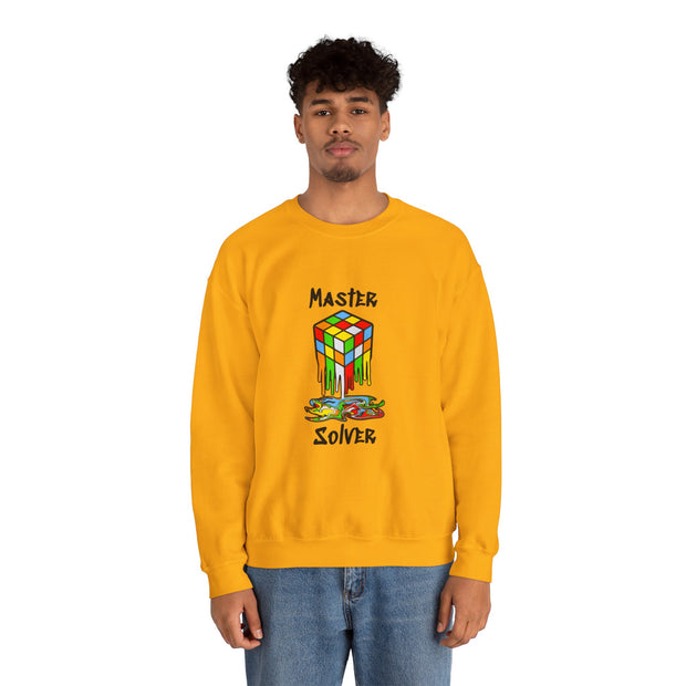 Rubik Cube Unisex Heavy Blend™ Crewneck Sweatshirt