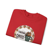 Christmas Coffee Unisex Heavy Blend™ Crewneck Sweatshirt