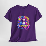 Graffiti Anime Girls Unisex Heavy Cotton Tee