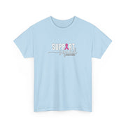 Breast Cancer Unisex Heavy Cotton Tee