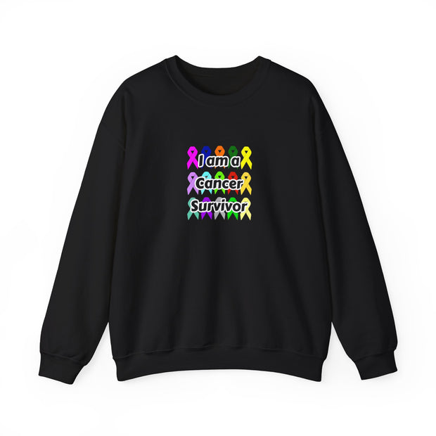 Cancer Survivor Unisex Heavy Blend™ Crewneck Sweatshirt