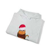 Christmas cat Unisex Heavy Blend™ Hooded Sweatshirt
