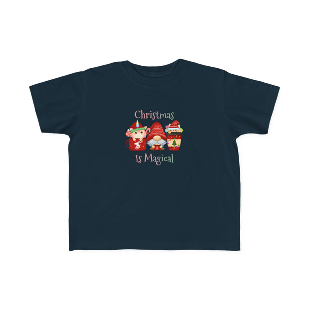 Christmas Gnomes Toddler's Fine Jersey Tee