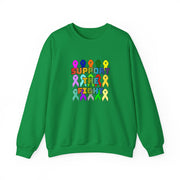 Support the Fight Unisex Heavy Blend™ Crewneck Sweatshirt