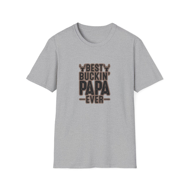 Best Papa Unisex Softstyle T-Shirt
