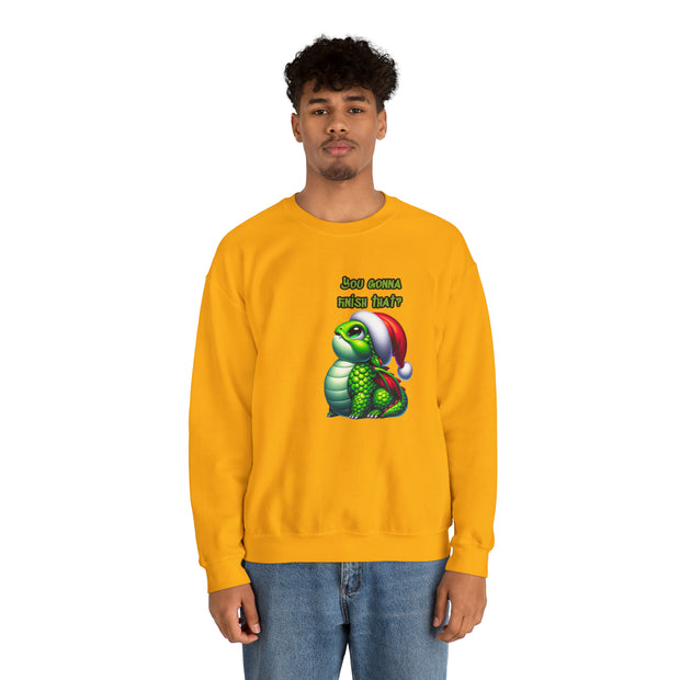 Christmas dragon Unisex Heavy Blend™ Crewneck Sweatshirt