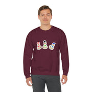 Snowmen Unisex Heavy Blend™ Crewneck Sweatshirt