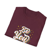 Retro Be You Pride Unisex Softstyle T-Shirt