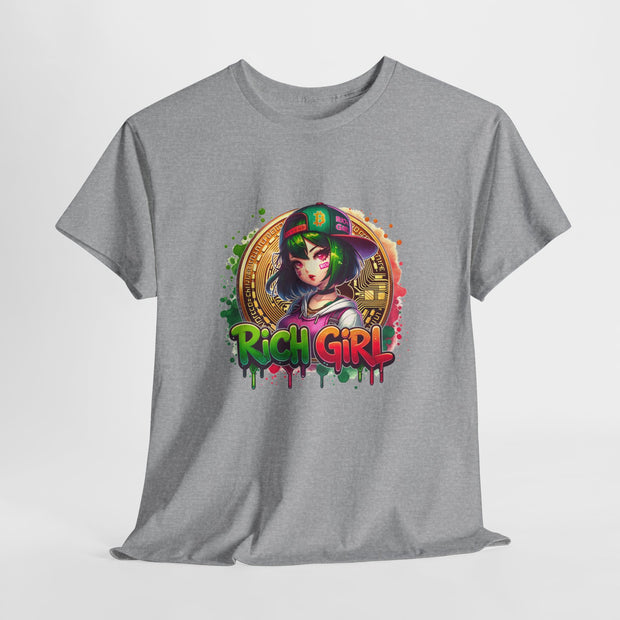 Graffiti Anime Girls Unisex Heavy Cotton Tee