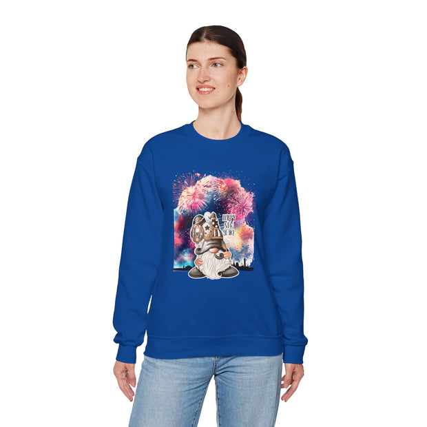 Gnome New Year Unisex Heavy Blend™ Crewneck Sweatshirt