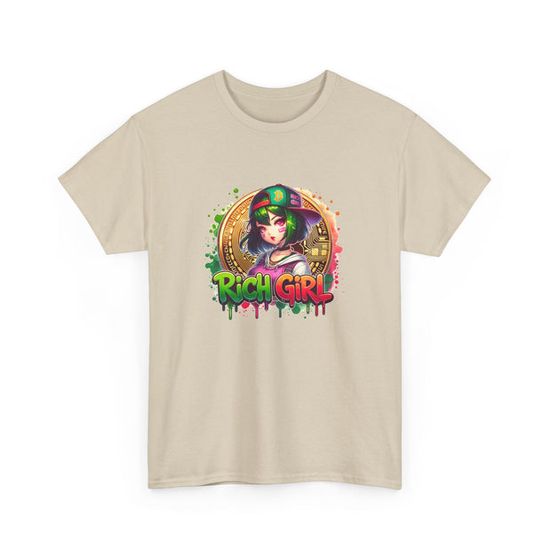Graffiti Anime Girls Unisex Heavy Cotton Tee