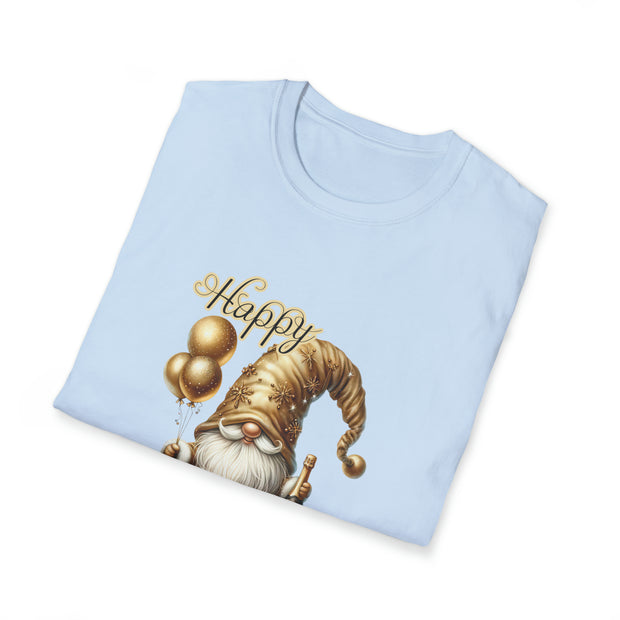 Gnome New Year Unisex Softstyle T-Shirt