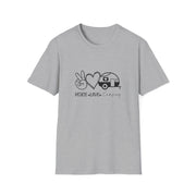 Peace Love Camping Unisex Softstyle T-Shirt