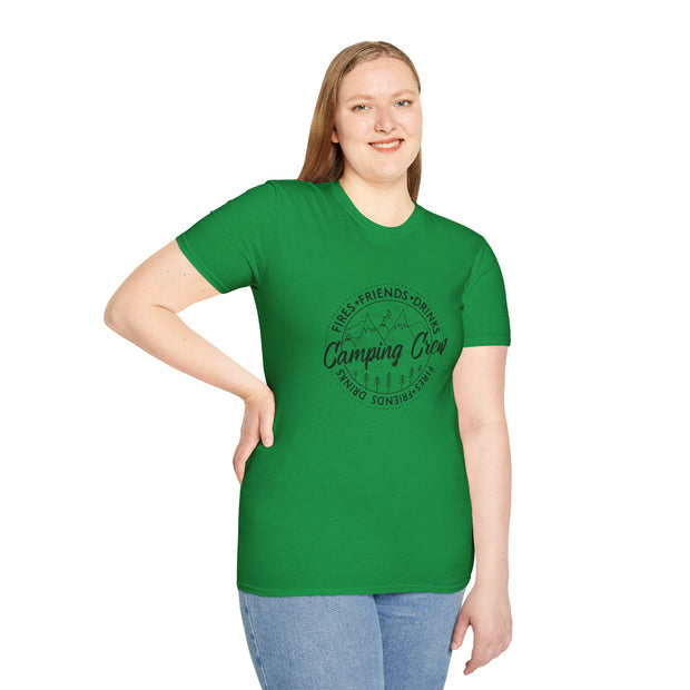 Camping Crew Unisex Softstyle T-Shirt