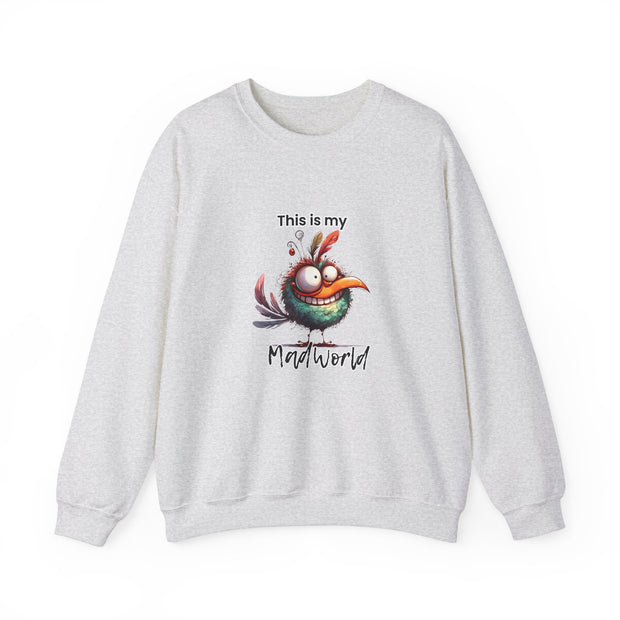 This is My Mad World Unisex Heavy Blend™ Crewneck Sweatshirt