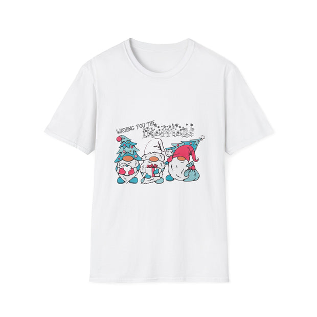 Gnome Christmas Unisex Softstyle T-Shirt