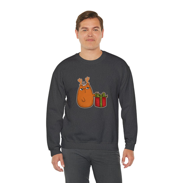 Christmas cat Unisex Heavy Blend™ Crewneck Sweatshirt
