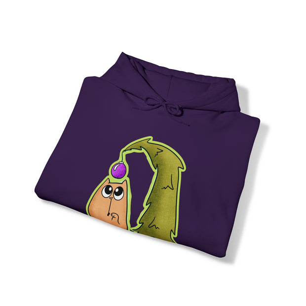 Christmas Cat Unisex Heavy Blend™ Hooded Sweatshirt