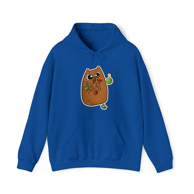 Christmas Cat Unisex Heavy Blend™ Hooded Sweatshirt