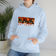 Pumpkin cats Unisex Heavy Blend™ Hooded Sweatshirt