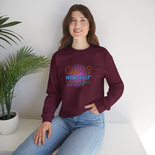 Chaos Manager Unisex Heavy Blend™ Crewneck Sweatshirt