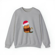 Christmas cat Unisex Heavy Blend™ Crewneck Sweatshirt