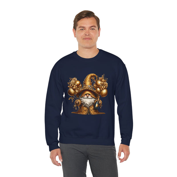 New Year Gnome Unisex Heavy Blend™ Crewneck Sweatshirt