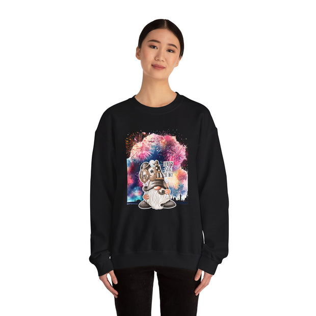 Gnome New Year Unisex Heavy Blend™ Crewneck Sweatshirt