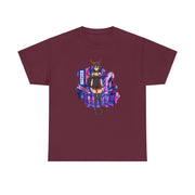Anime Female Demon Unisex Heavy Cotton Tee