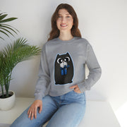 Christmas cat Unisex Heavy Blend™ Crewneck Sweatshirt