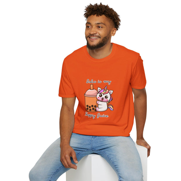 Unicorn Boba Unisex Softstyle T-Shirt