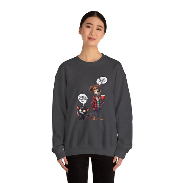 They Eat What Unisex Heavy Blend™ Crewneck Sweatshirt