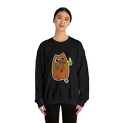 Christmas cat Unisex Heavy Blend™ Crewneck Sweatshirt