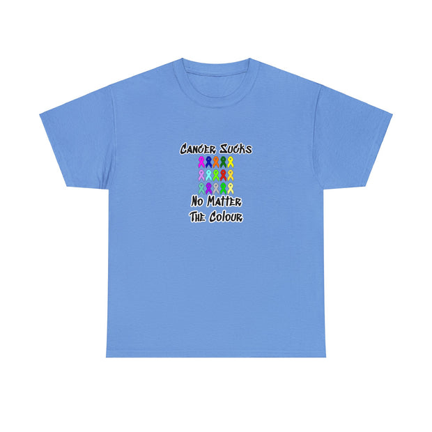 Cancer Sucks Unisex Heavy Cotton Tee