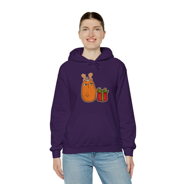 Christmas cat Unisex Heavy Blend™ Hooded Sweatshirt