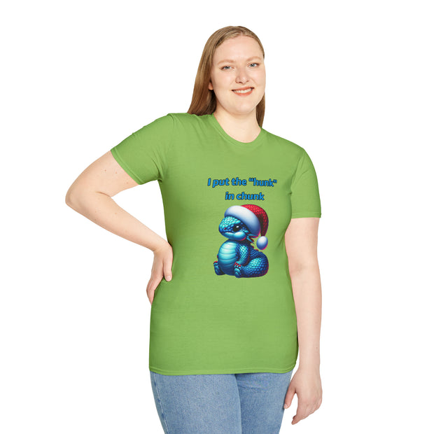 Christmas dragon Unisex Softstyle T-Shirt