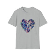 Heart Butterfly Unisex Softstyle T-Shirt