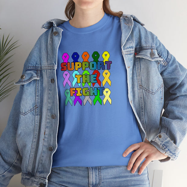 Support the Fight Unisex Heavy Cotton Tee