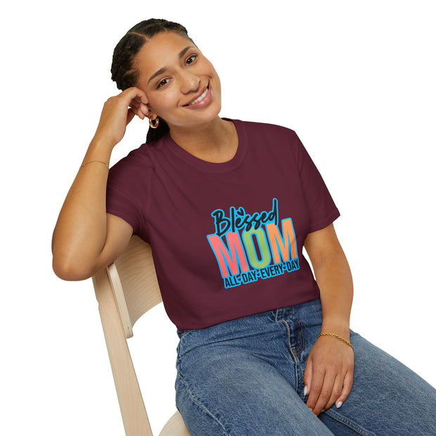 Blessed Mom Unisex Softstyle T-Shirt