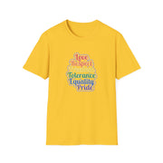 Love Respect Freedom Unisex Softstyle T-Shirt