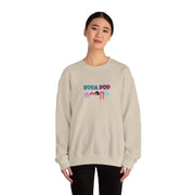 Soda Pop Crewneck Sweatshirt | Unisex Comfortable Top, Gift for Fathers Day, Cozy Fashion, Casual and Trendy Wear