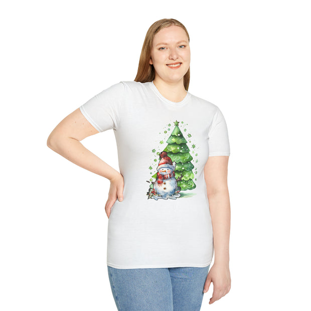 Snowman Unisex Softstyle T-Shirt