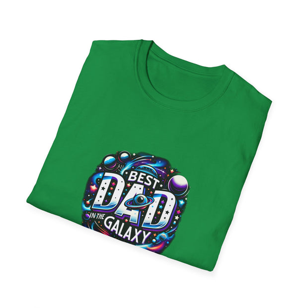 Best Dad in the Galaxy Unisex Softstyle T-Shirt