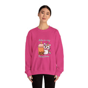 Unicorn Boba Unisex Heavy Blend™ Crewneck Sweatshirt