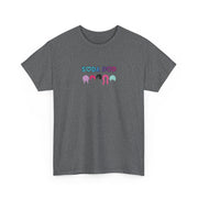 Colorful Soda Pop Unisex Heavy Cotton Tee | Fun Graphic Tee for All Occasions, Festival Apparel, Casual Wear, Gift Ideas, Summer Style