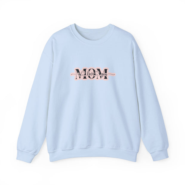 I Love You Mom Unisex Heavy Blend™ Crewneck Sweatshirt