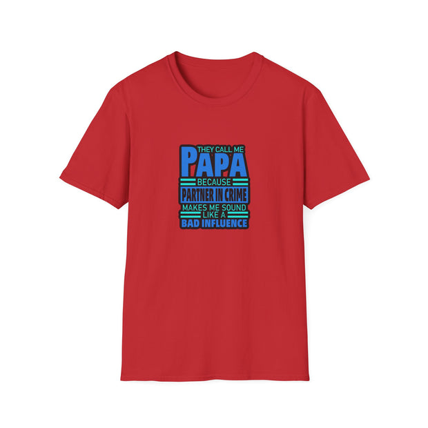 Papa Unisex Softstyle T-Shirt