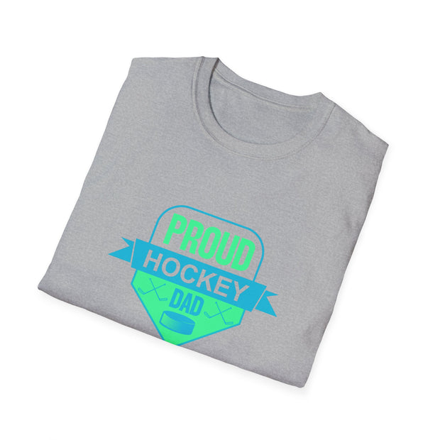 Proud Hockey Dad Unisex Softstyle T-Shirt
